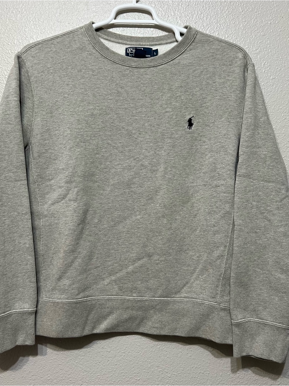 Vintage Y2K Polo Ralph Lauren Sweatshirt Adult Large Crewneck Pony Pullover